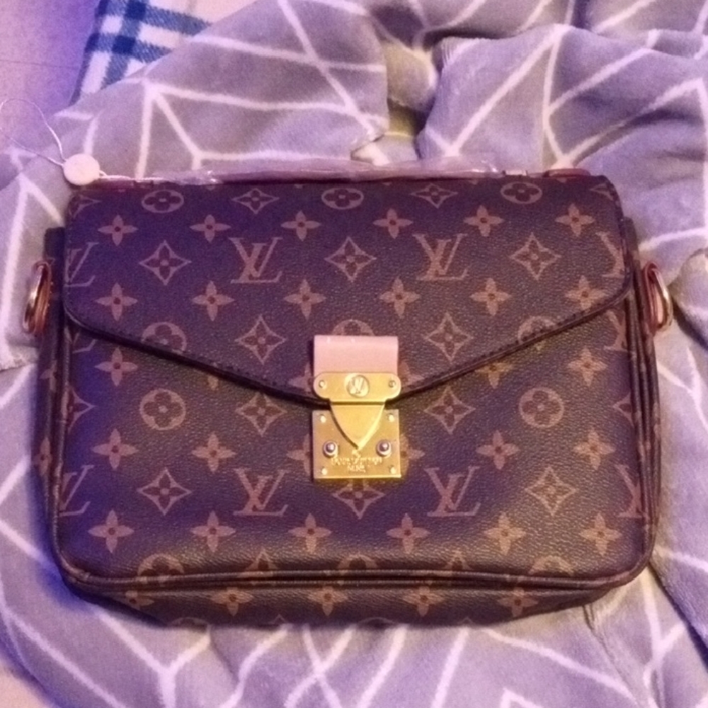 Louis Vuitton Brown Monogram Crossbody Bag